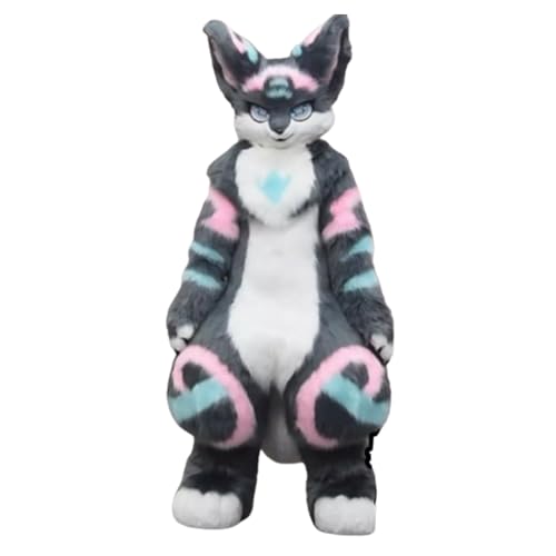 Generic Fursuit Furry Mascot Cat Costume Adult Cartoon Costume for Advertising Activities