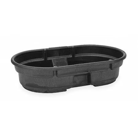 for Rubbermaid Commercial Fg424300bla Stock Tank, L 52, W 31, 50 Gal., Black