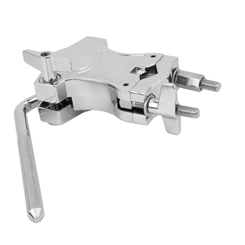 Abrazadera para batería, soporte para cowbell, aleación de zinc, rotación de 360 grados, palanca para montaje en soporte con acabado de pintura y galvanizado miniatura 5