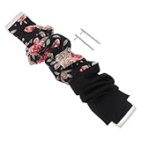 [Vaguelly] 対応 印花双拼色製交換バンド 軽量で快適な女性用デコレーションウォッチストラップ 取り外し簡単で洗濯可能なプリントリストバン