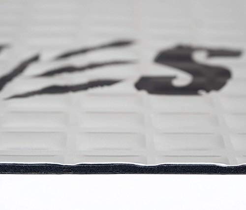 Siless 50 mil 30 sqft Car Sound Deadening mat - Butyl Automotive Sound Deadener - Noise Insulation and Vibration Dampening Material (30 sqft)