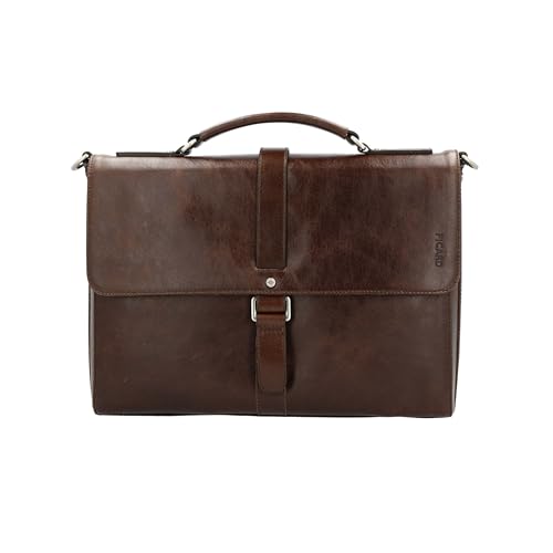 Picard Buddy Shoulderbag en color café: bandolera cómoda de hombro ajustable