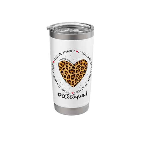 ECSE Teacher Squad Appreciation WEEK Back To School Stainless Steel Insulated Tumbler