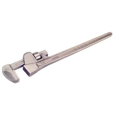Lightweight Pipe Wrenches, 90° Head Angle, 14 in