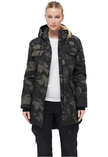 Brandit Women Marsh Lake Parka, Farbe: darkcamo, Größe: XS