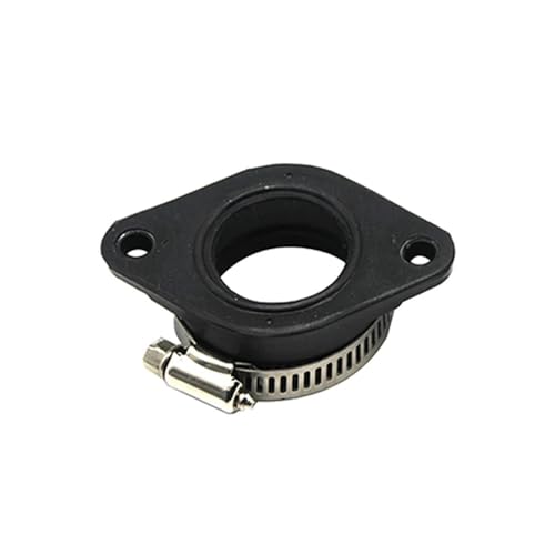 Adaptador para carburador PWK en color negro, ideal para rutas y entrenamientos de motocross