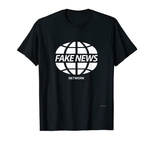 Fake News Network #fakenews Divertente Halloween Costume Tshirt Maglietta