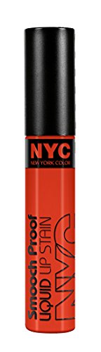N.Y.C. New York Color Smooch Proof Liquid Lip Stain Faithful Coral
