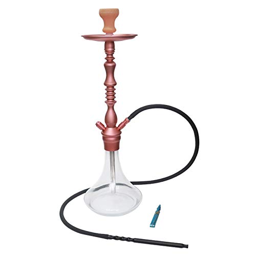 HUANGRONG 1pc Neuer Beruf Qualitäts-großer Huka Shisha-Set mit Silikon Shisha Schlauch Aluminiumlegierung Chicha… – Bild 8