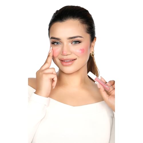 Image of Love Earth Cream Pop Blush - Zinnia| Hyaluronic Acid | Smooth, Lightweight, Long-Lasting | Dewy Finish, Easily Blendable| Everyday Natural Glow | Suitable for All Skin Types -2ML