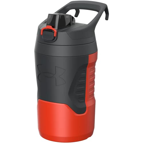 Image of Under Armour 32 oz Insulated Water Bottles - Sports Water Jug with Handle, Fence Hook, Leak Resistant for Baseball, Football & More, 32 oz Water Bottles, Sports Water Bottle Insulated