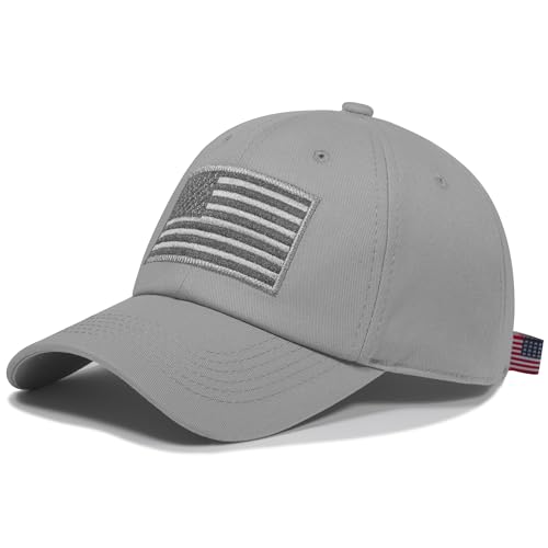 Image of American Flag Hat, Adjustable Fit USA Baseball Cap for Men Women, Dad Hats, Outdoor Ball Caps for Casual Wear