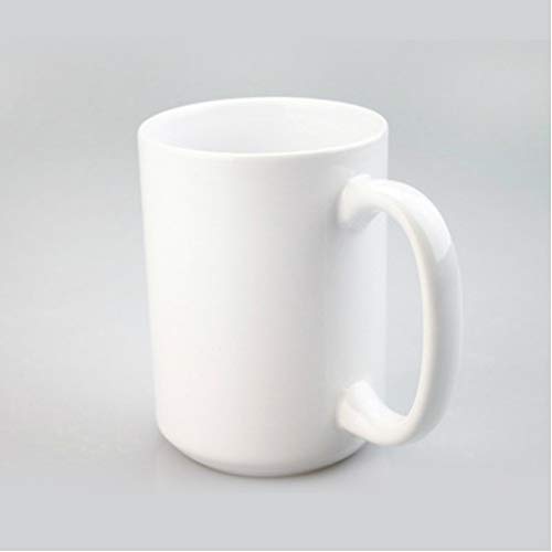 CINY Tazas de Café de Porcelana 400 ml, Taza de Café Té Cerámica También para Caliente Adecuada para Oficina, Dormitorio… - Imagen 6