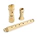 Eastar ERS-31GM Recorder Instrument for Kids Adults Beginners Soprano Recorder German Style Maple Wood C Key 3 Piece Recorder With Hard Case, Joint Grease,Fingering Chart And Cleaning Kit