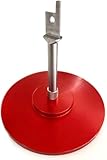 Suction Cup Adapter for Reciprocating Saw Connector Lightweight Aluminum Alloy Stainless Steel Strong Suction Easy to Assemble Multi Color Options Available Suitable for Various Tools (Red)
