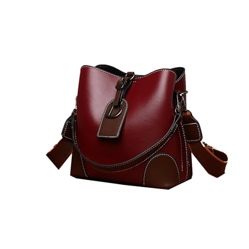 Retro Fashion Bucket Bag - Stylish Single Shoulder and Crossbody Bag4