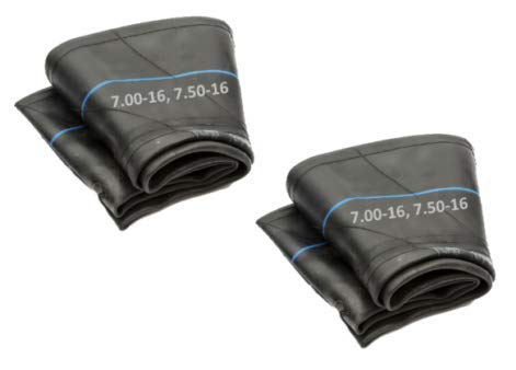 2x 16 Inch Inner Tubes 7.50R16 4X4 7.50-16 Landrover Tractor 7.50x16 TR15 750R16 Tubes 16"