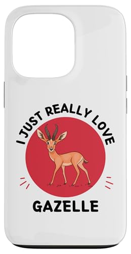 �J���C�C�K�[�� I Just Really Love Gazelle �������D�� �X�}�z�P�[�X iPhone 13 Pro �p