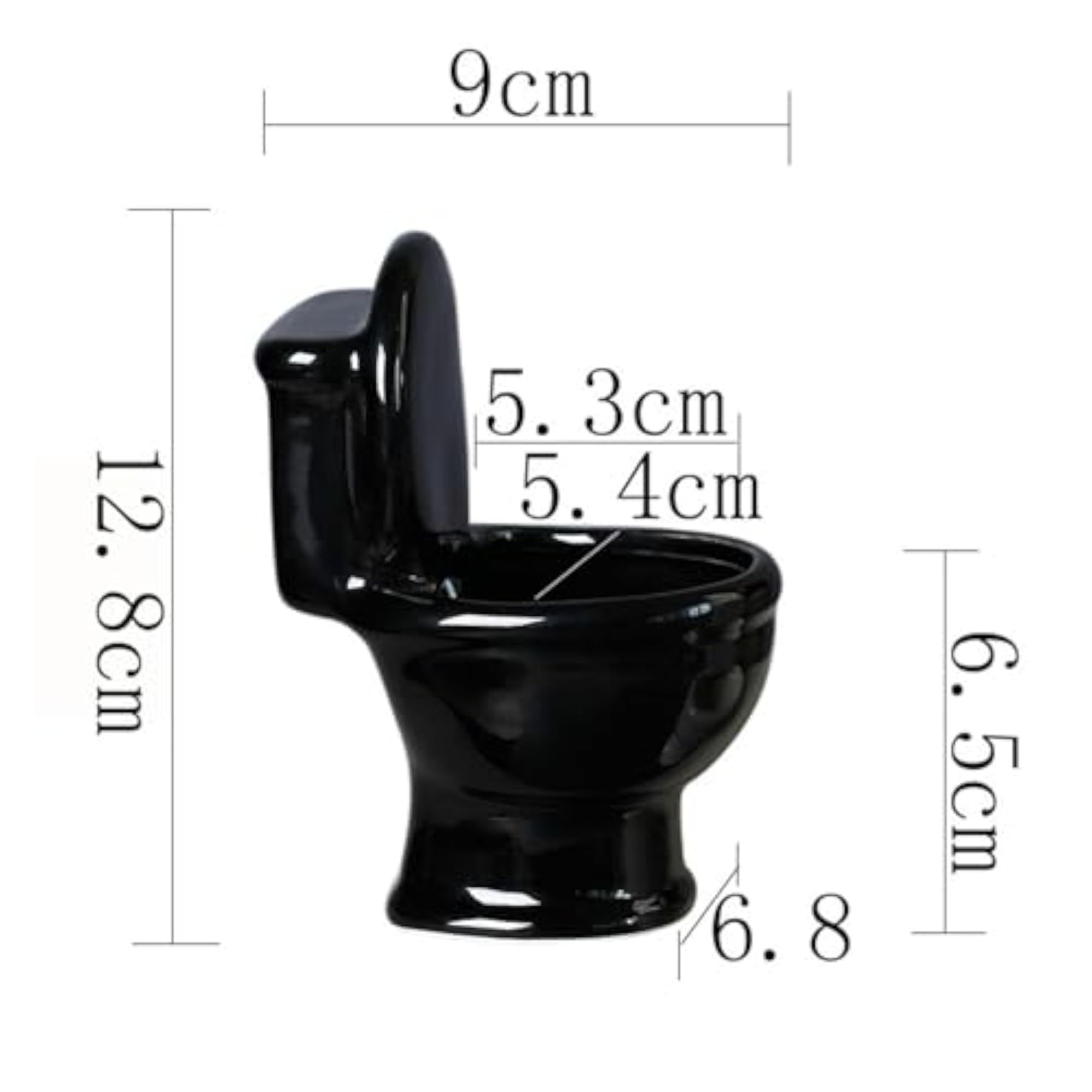 Creative Black Tea Light Candle Holder for Tabletop