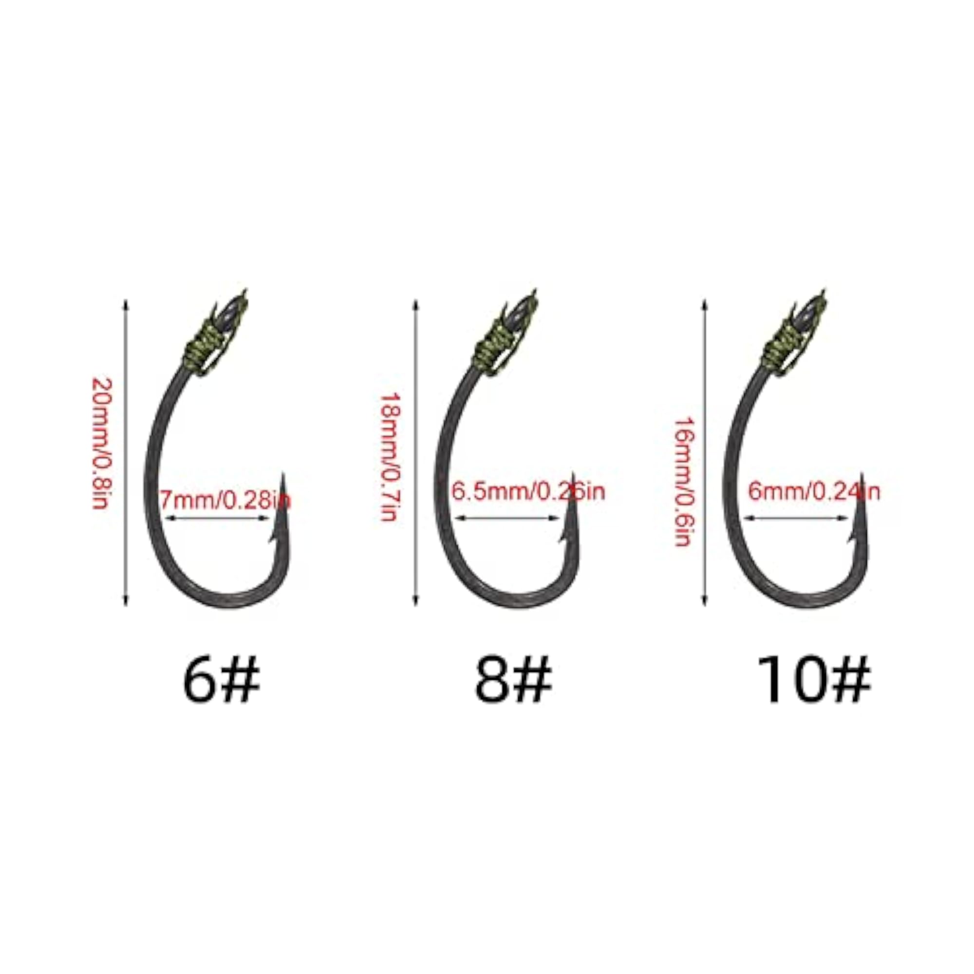 Carp Hair Rig Braid Thread Line for Saltwater Fishing