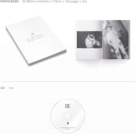 BTS BE (Essential Edition) Pre Order CD+Photobook+Folded Poster+Others with Tracking, Extra Decorative Stickers, Photocards