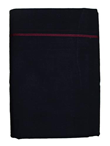 PRAKASAM COTTON Men Single Dhoti/Single Mundu/Single Dhoti 1.30 X 2.00 Meter Ash