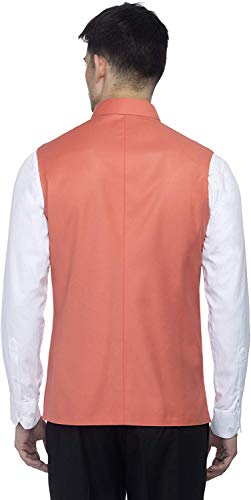 Image of Dhingra Men's Solid Nehru Jacket