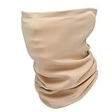 Damen Mützen & Mützen, für Kopftücher, Halstuch, Schlauch, Skifahren, Sport, Schal, Motorrad, Sturmhaube, Gesichtsmaske, Herren, Winter, multifunktional, Kopftuch, Beige