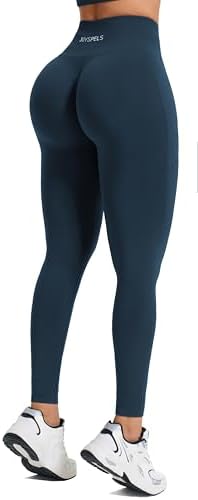 JOYSPELS Damen Scrunch Sport Leggings Seamless Sporthose Gym Leggins Push Up Yogahose