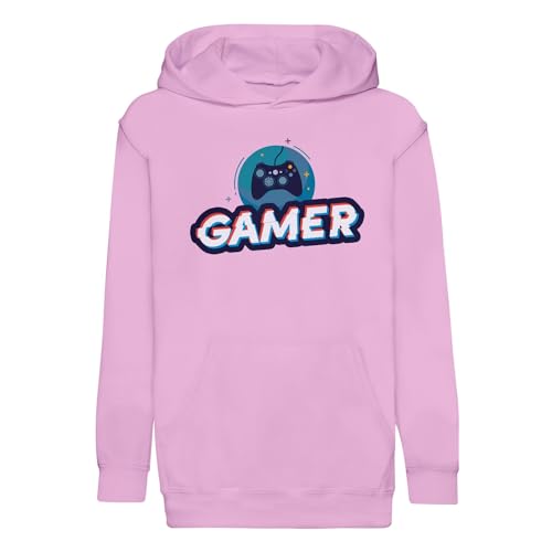 Sweat Capuche Enfant Gamer Idéal pour Session Jeux Vidéo à la Maison