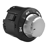 Whychstore Vierradgetriebeschalter, ABS Schwarz Ersatzteil Kompatibel mit Isuzu D-Max 2015-2019 CA100016520