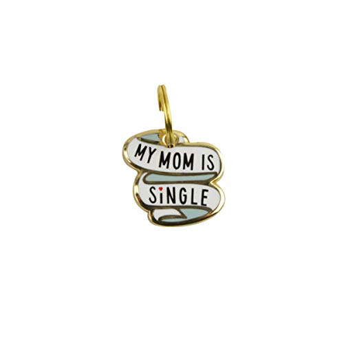 Collier My Mom is Single pendentif pour briser la glace en balade