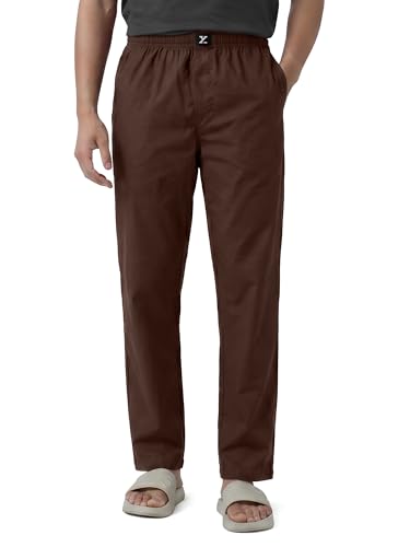 Image of XYXX Men's Pace Super Combed Cotton Regular Fit Solid Pyjamas