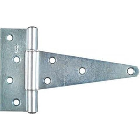 National Hardware B286 6" Zinc Plated Extra Heavy T Hinge Cover