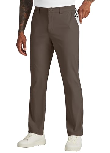 WILLIT Herren Golfhosen Stretch Hosen Jogginghose Schnelltrockner Arbeit Bürohosen Lässige Hosen mit 4 Taschen 30“/32“/34“