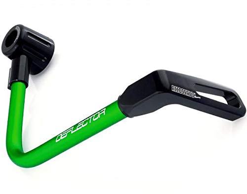  Protezione Leva Accossato in Ergal Nero/Verde Con Kit Monatggio Universale