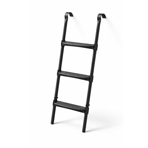 Zero Gravity Premium Adjustable 2/3-Step Trampoline Ladder with Wide Non-Slip Treads