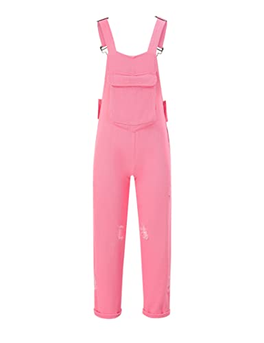 Lionjie Girls Casual Long Overalls Loose Baggy Jeans Rompers Jumpsuits With Pockets Outfits For 3-12Y #TOP24