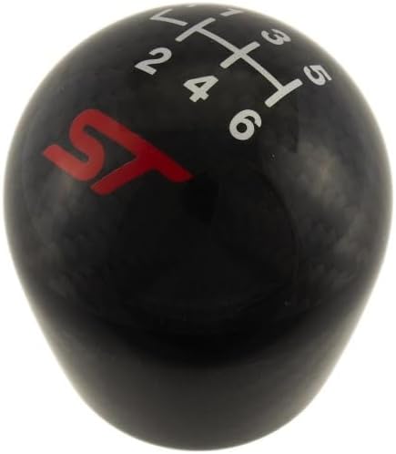 Miniatura 6 de Ford Racing (M-7213-FSTCF) Focus ST - Pomo de cambio de fibra de carbono negro de 6 velocidades