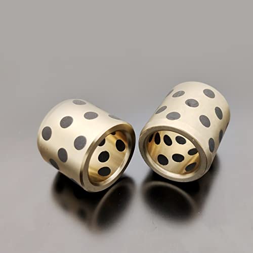 Roulement graphite cuivre haute précision 40mm linéaire lubrifié