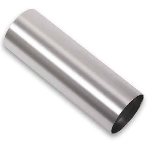 Podavelle 4 Inch 102mm OD Aluminum Intercooler Pipe Piping Air Intake Tube Straight 11.8 300mm Long Brushed Finish