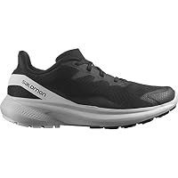 Salomon Women's Impulse Trail Running and Hiking Shoe, Black/Lunar Rock/Black, 6 US