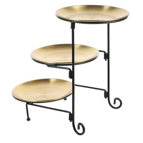 HIAKDOFT 可能三段置物架 アイアン素材 耐久多機能収納ラック 観葉植物鉢台兼用 モダン北欧和風 家店舗オフィス用