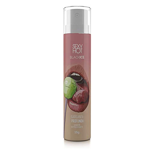 Gel para Sexo Oral Garganta Profunda Extra Forte - Black Ice - Sexy Hot - 15g