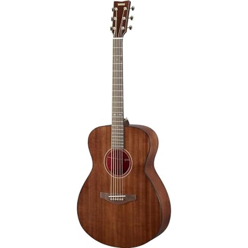Yamaha STORIA III Guitarra Western electroacústica con un sonido envolvente para adultos, hecha de madera 4/4, color marrón chocolate