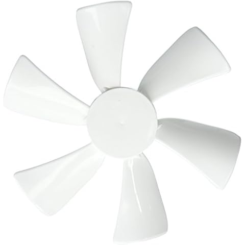 TruePower 20-2238 6" Replacement Fan Blade with 0.094" Round Bore, White Cover