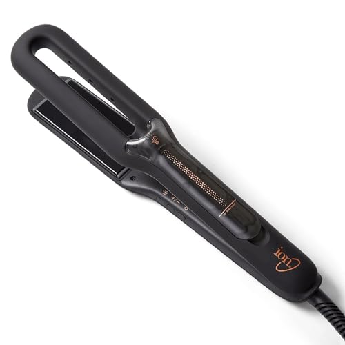 Plancha de cabello con vapor frío y placas cerámicas miniatura 1