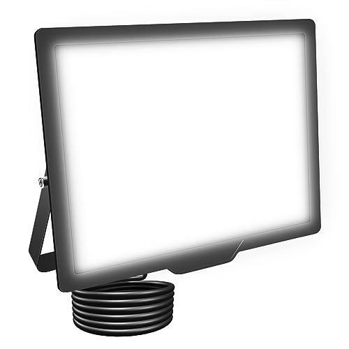 SKYWORLD 75W Outdoor LED Flood Light, 7500 Lumens Super Bright LED Floodlights, IP66 Waterproof Security Lights