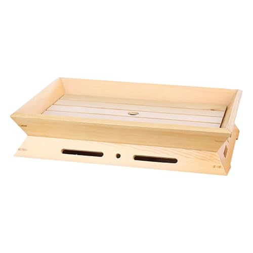 Plato para servir sushi japonés ARTIBETTER plástico beige miniatura 1