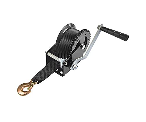 Tirador eléctrico manual de 1400 libras con cuerda de nailon miniatura 2